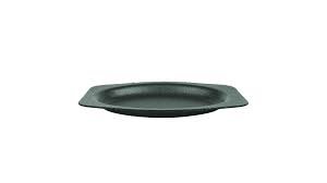 Platos foam ovalados 7x9 negro